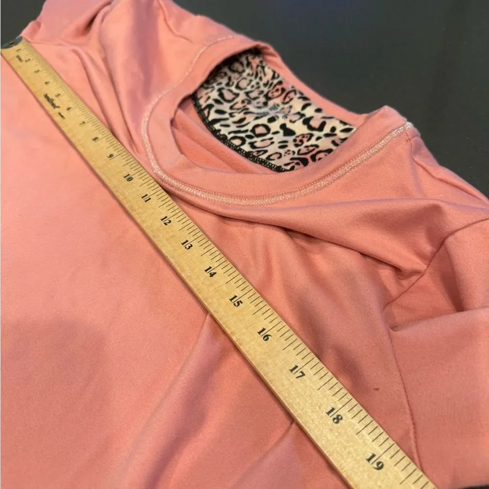 Chic Pink and Leopard Pajama Set